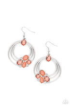 Load image into Gallery viewer, Dreamy Dewdrops - Orange Earrings