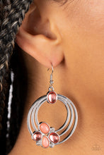 Load image into Gallery viewer, Dreamy Dewdrops - Orange Earrings