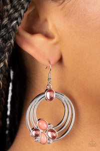 Dreamy Dewdrops - Orange Earrings