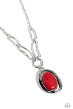 Load image into Gallery viewer, Sandstone Stroll - Red Necklace