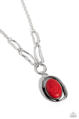 Sandstone Stroll - Red Necklace