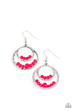 Load image into Gallery viewer, Bustling Beads - Pink Earrings