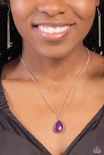 Load image into Gallery viewer, Sparkling Stones - Purple Necklace