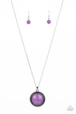 Sonoran Summer - Purple Necklace