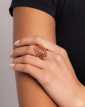 Load image into Gallery viewer, Full-Fledged Filigree - Copper Dainty Ring