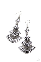 Load image into Gallery viewer, Eastern Expression - White Earrings