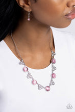 Load image into Gallery viewer, Floral Crowned - Pink Necklace