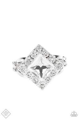 Transformational Twinkle - White Dainty Ring