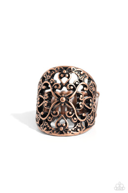 Transfixed Treasure - Copper Ring