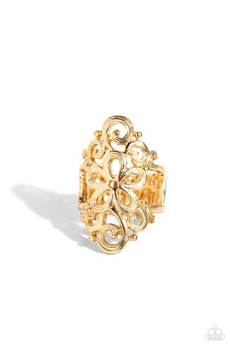 Fantastically Floral - Gold Ring