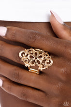 Load image into Gallery viewer, Fantastically Floral - Gold Ring