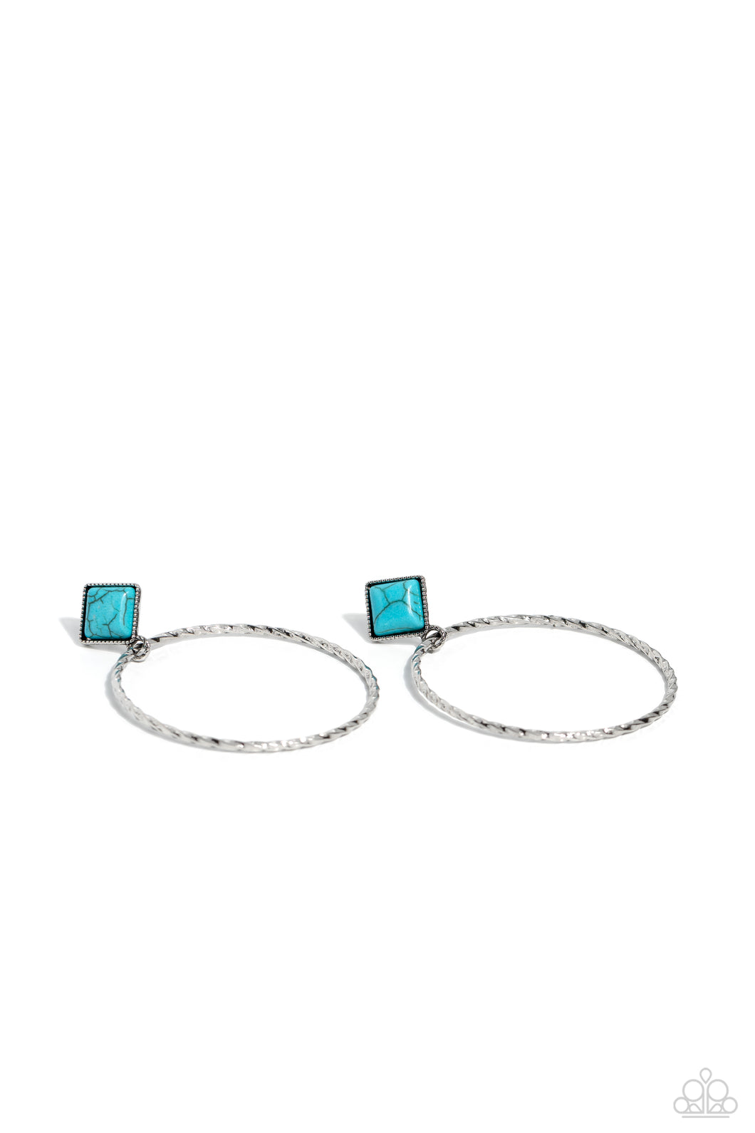 Canyon Circlet - Blue Post Earrings