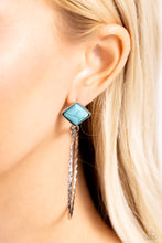 Load image into Gallery viewer, Canyon Circlet - Blue Post Earrings