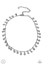 Load image into Gallery viewer, Champagne Catwalk - Black Gunmetal Choker Necklace