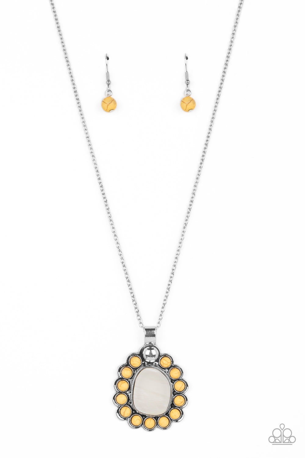 Sahara Sea - Yellow Necklace