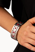 Load image into Gallery viewer, Stretch of Drama - Red Stretchy Bracelet