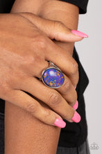 Load image into Gallery viewer, Majestic Marbling - Purple Ring