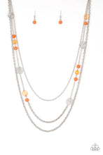 Load image into Gallery viewer, Pretty Pop-tastic! - Orange Necklace