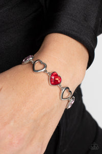 Sentimental Sweethearts - Multicolor Bracelet