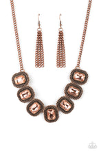 Load image into Gallery viewer, Iced Iron - Copper Necklace