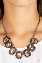 Load image into Gallery viewer, Iced Iron - Copper Necklace