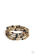 Load image into Gallery viewer, Jungle Jubilee - Brass Stretchy Bracelets