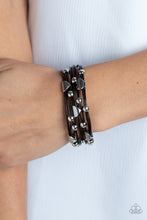 Load image into Gallery viewer, Aphrodite Ascending - Brown Magnetic Closure Bracelet