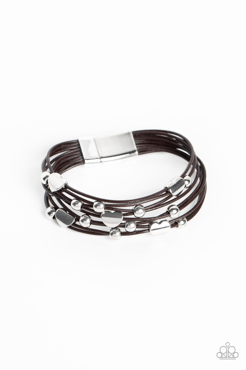 Aphrodite Ascending - Brown Magnetic Closure Bracelet