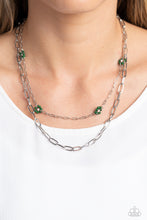 Load image into Gallery viewer, Bold Buds - Green Necklace