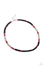 Load image into Gallery viewer, Volcanic Valiance - Red Necklace