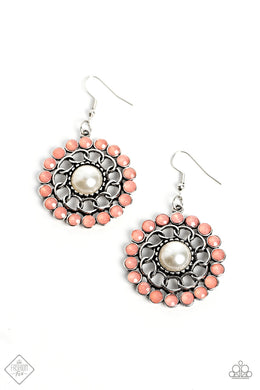 Effortlessly Eden - Orange Earrings