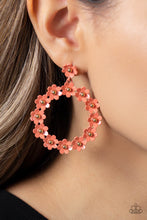 Load image into Gallery viewer, Daisy Meadows - Orange Earrings