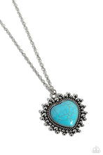 Load image into Gallery viewer, Southwestern Sentiment - Blue Necklace