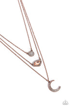 Load image into Gallery viewer, Lunar Lineup - Copper Necklace