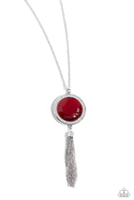 Load image into Gallery viewer, Tallahassee Tassel - Red Necklace