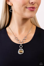 Load image into Gallery viewer, Get OVAL It - Brown Necklace