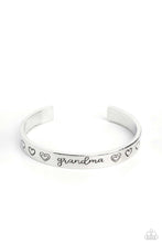 Load image into Gallery viewer, A Grandmothers Love - Silver Cuff Bracelet