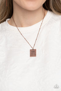 Mama MVP - Copper Necklace