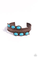 Load image into Gallery viewer, A League of Their STONE - Copper Cuff Bracelet