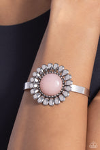 Load image into Gallery viewer, Organic Orchard - Pink Cuff Bracelet