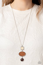 Load image into Gallery viewer, Walk the TWINE - Brown Necklace