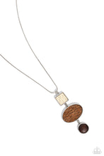 Load image into Gallery viewer, Walk the TWINE - Brown Necklace