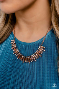 Sunburst Season - Copper Necklace