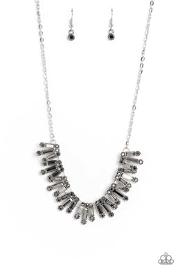 Sunburst Season - Silver Necklace