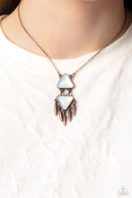 Load image into Gallery viewer, Under the FRINGE - Copper Necklace