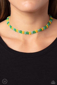 SEED Limit - Green Choker Necklace