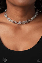 Load image into Gallery viewer, If I Only Had a CHAIN - Silver Choker Necklace