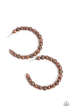 Load image into Gallery viewer, Rebuilt Ruins - Copper Hoop Earrings