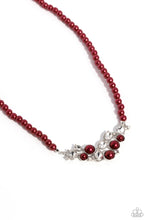 Load image into Gallery viewer, Pampered Pearls - Red Necklace