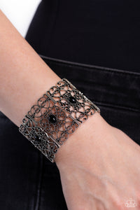 Fairest Filigree - Black Bracelet